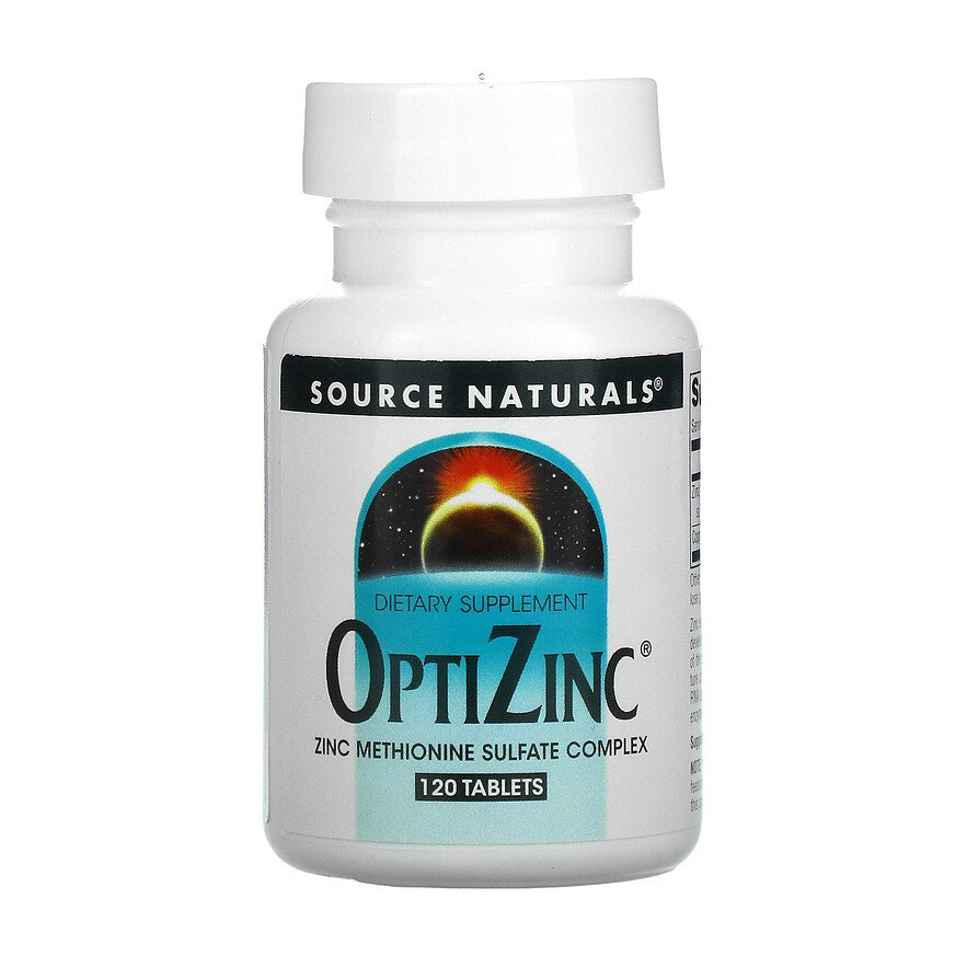 Мінеральний комплекс Source Naturals OptiZinc ОптіЦинк, 120 таблеток