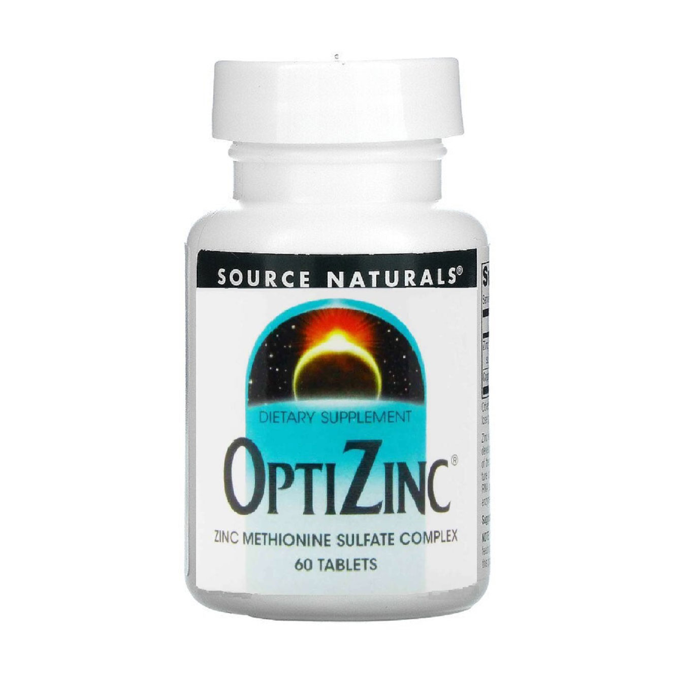 Мінеральний комплекс Source Naturals OptiZinc ОптіЦинк, 60 таблеток