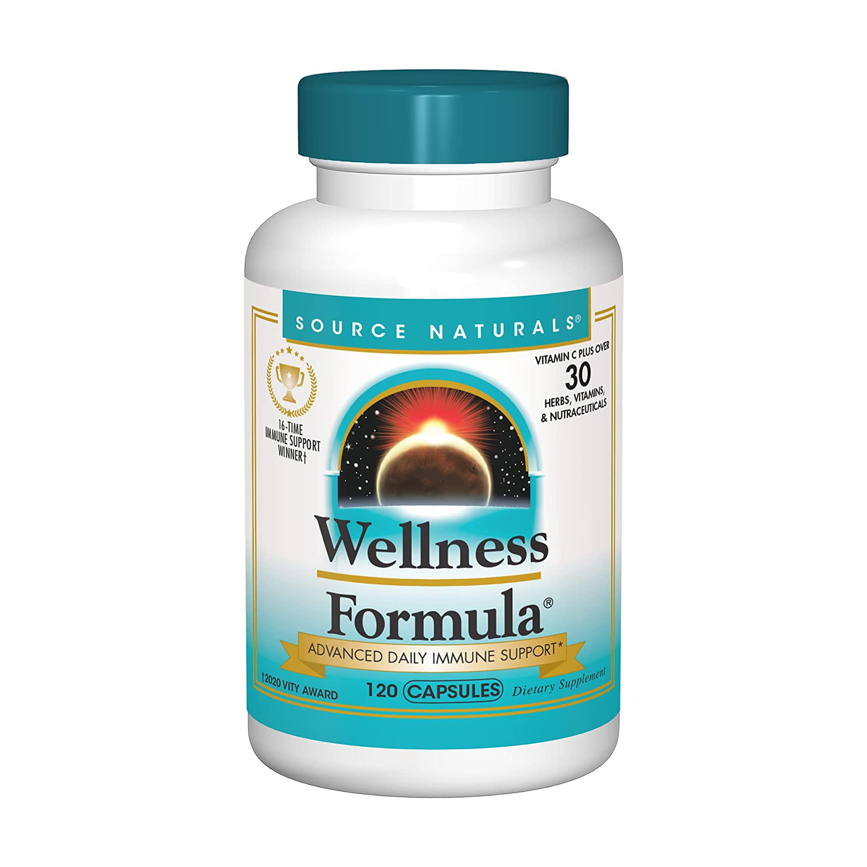 Рослинний імунний комплекс Source Naturals Wellness Formula, 120 капсул